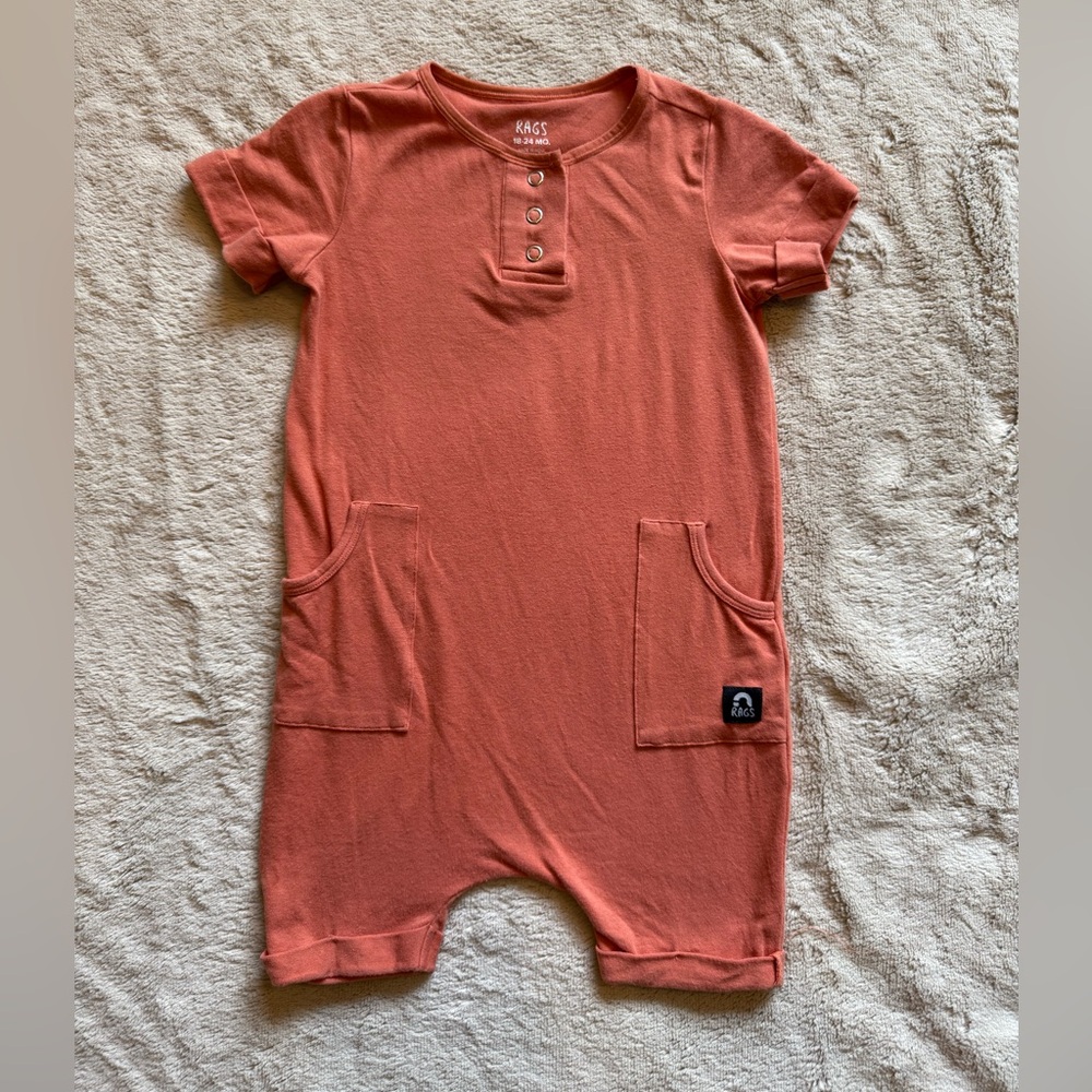RAGS short romper size 18-24 mos
